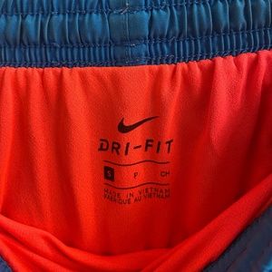 Women’s blue and red Nike shorts, Size Adult Small